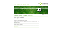 Desktop Screenshot of extratime.tv